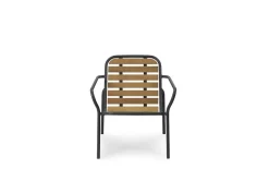 Normann Copenhagen - Havestol -Lounge stol - Vig Robinie - Sort