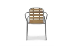 Normann Copenhagen - Havestol - armstol - Vig Robinie - Grå