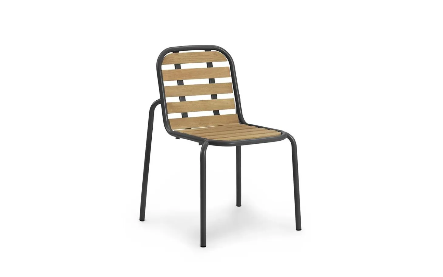 Normann Copenhagen - Havestol - Vig Robinie - Sort