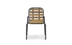 Normann Copenhagen - Havestol - Vig Robinie - Sort