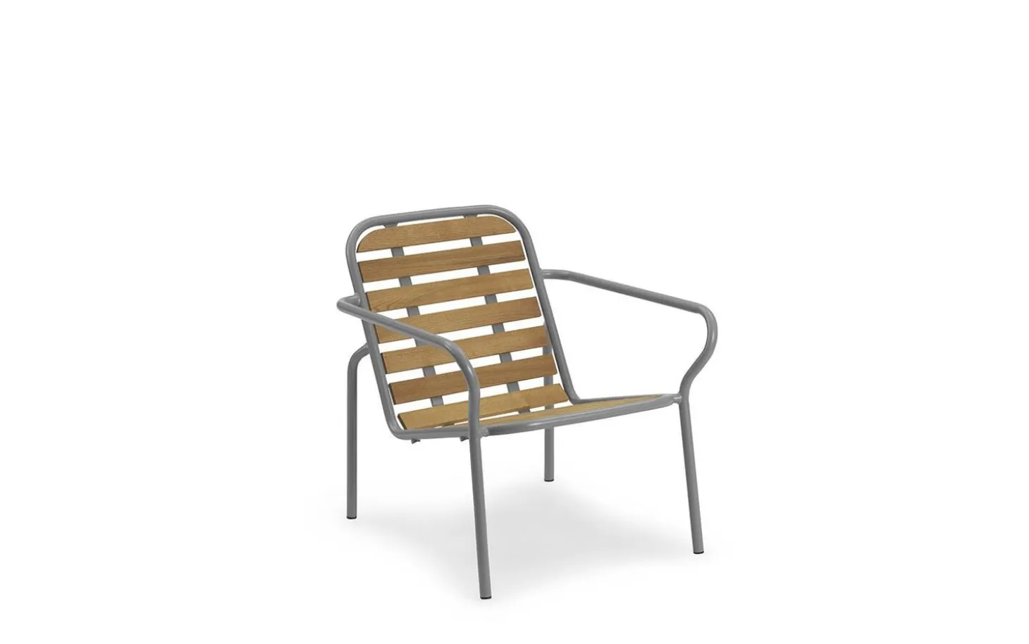 Normann Copenhagen - Havestol - Lounge stol - Vig Robinie - Grå
