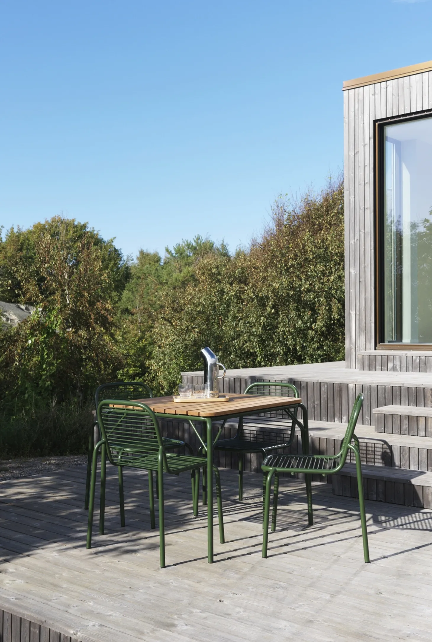 Normann Copenhagen - Havestol - Vig - Mørke grøn