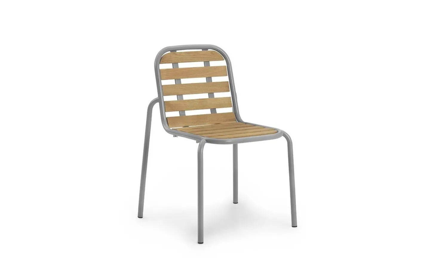 Normann Copenhagen - Havestol - Vig Robinie - Grå