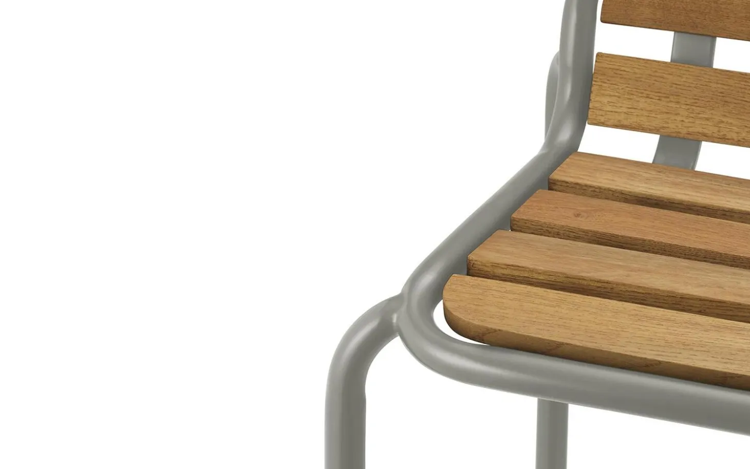 Normann Copenhagen - Havestol - Vig Robinie - Grå