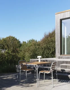 Normann Copenhagen - Havestol - Vig Robinie - Grå