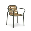 Normann Copenhagen - Havestol - armstol - Vig Robinie - Mørke grøn