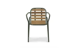 Normann Copenhagen - Havestol - armstol - Vig Robinie - Mørke grøn