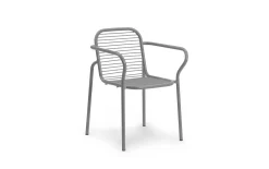 Normann Copenhagen - Havestol - armstol - Vig - Grå