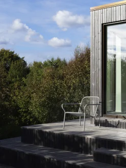 Normann Copenhagen - Havestol - Lounge stol - Vig - Grå