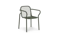 Normann Copenhagen - Havestol - armstol - Vig - Mørke grøn