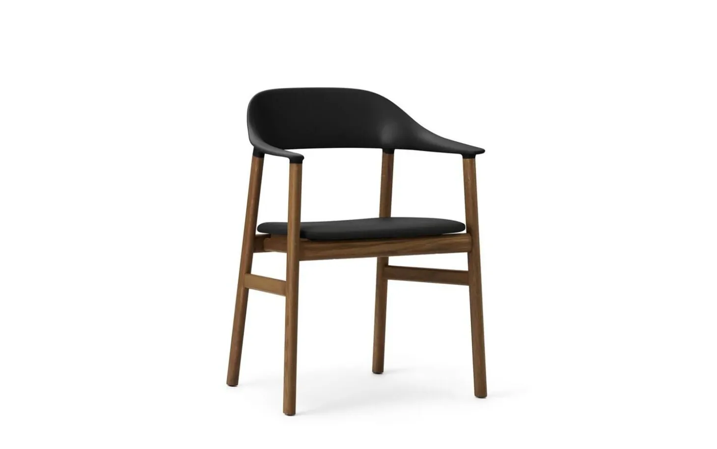 Normann Copenhagen - Herit Armchair Upholstery Smoked Oak