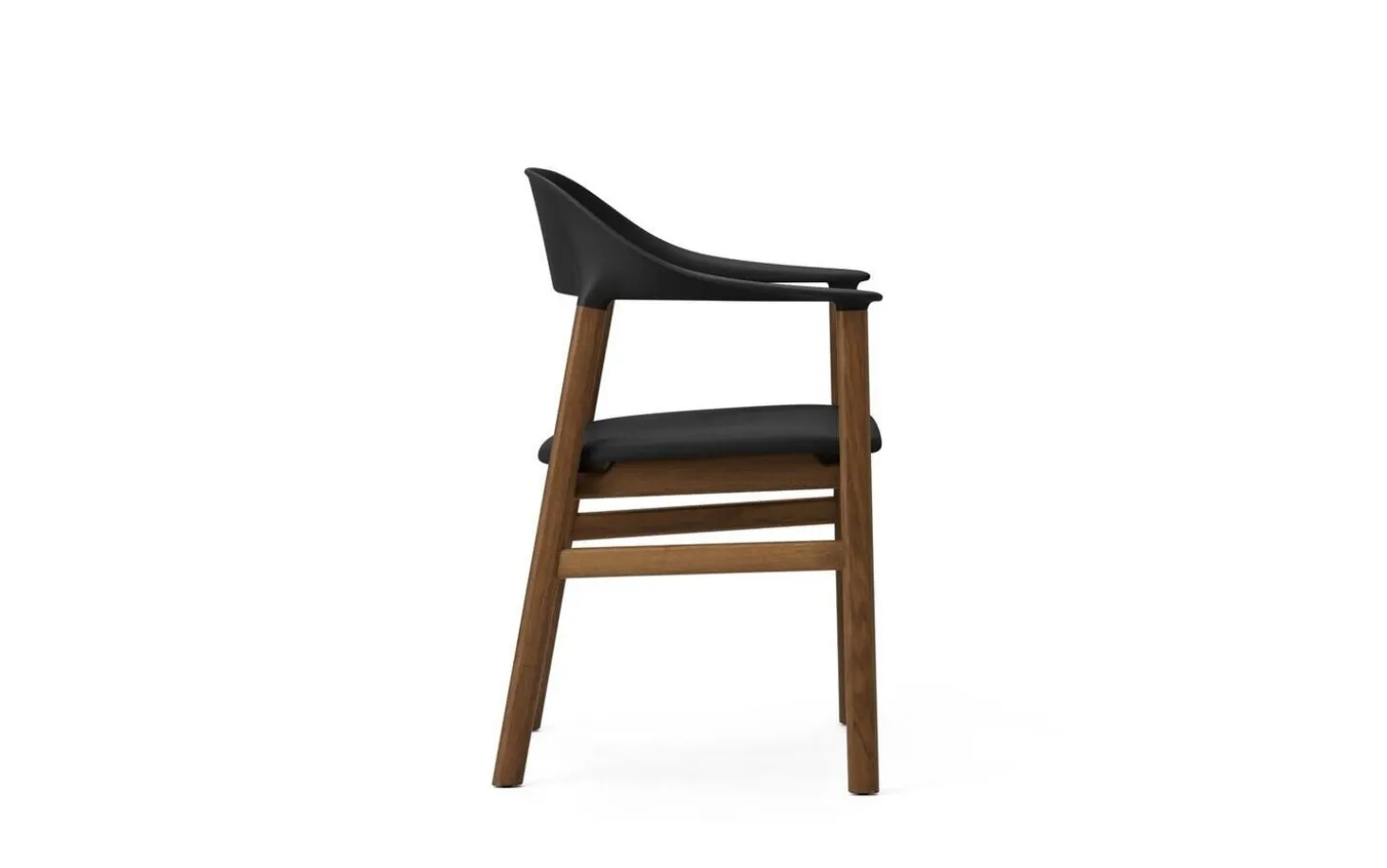 Normann Copenhagen - Herit Armchair Upholstery Smoked Oak
