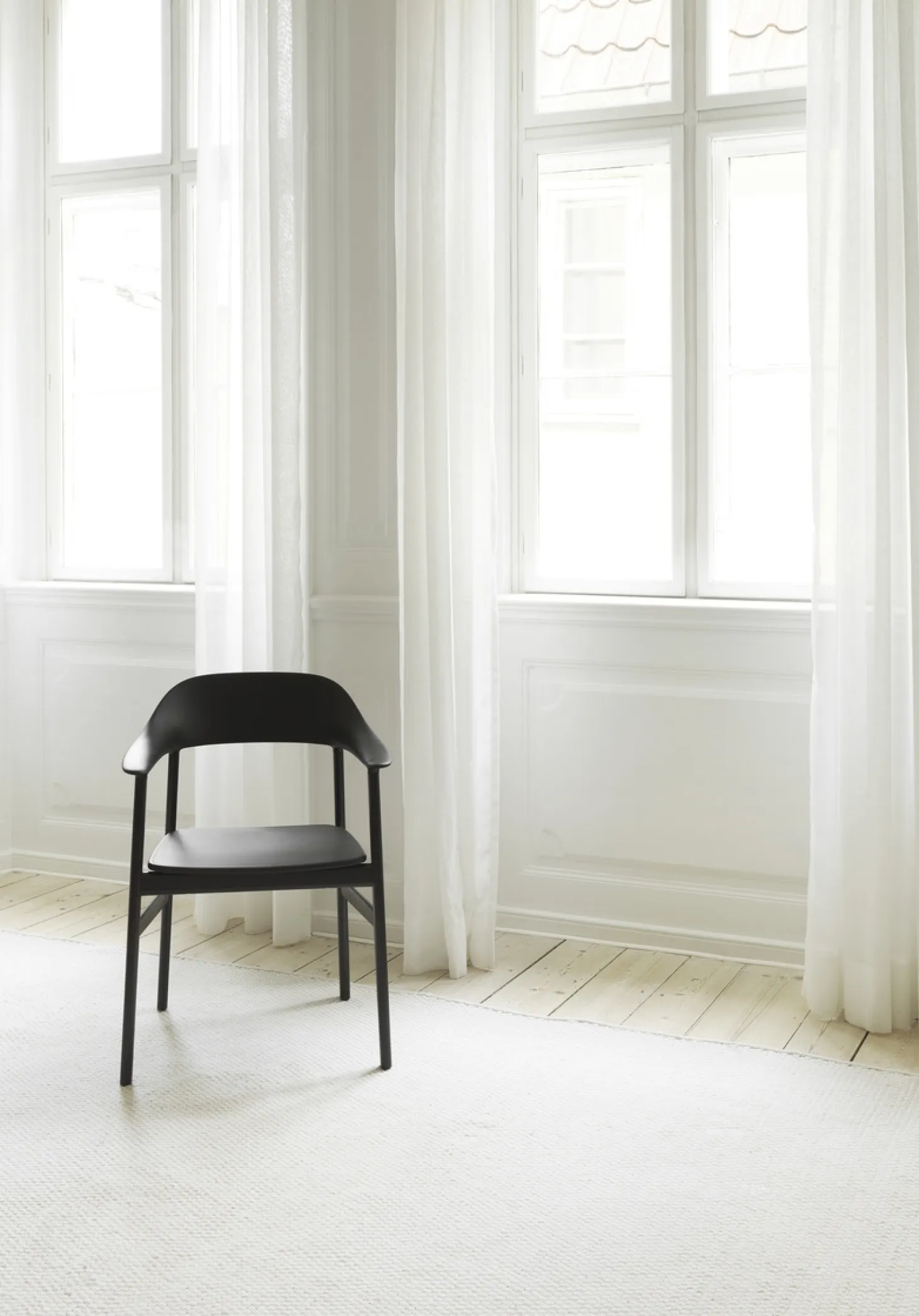 Normann Copenhagen - Herit Armchair Black Oak