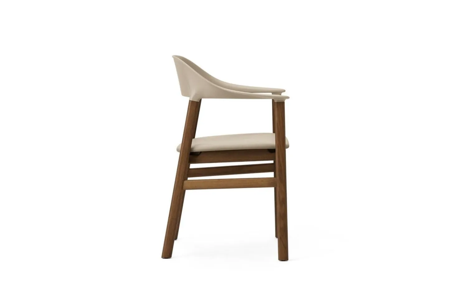 Normann Copenhagen - Herit Armchair Upholstery Smoked Oak