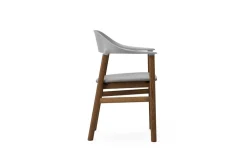 Normann Copenhagen - Herit Armchair Upholstery Smoked Oak