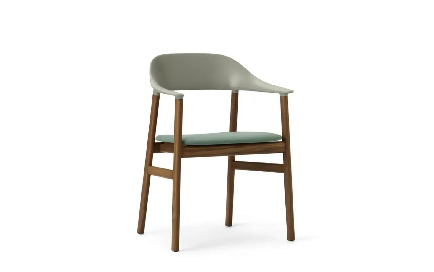 Normann Copenhagen - Herit Armchair Upholstery Smoked Oak