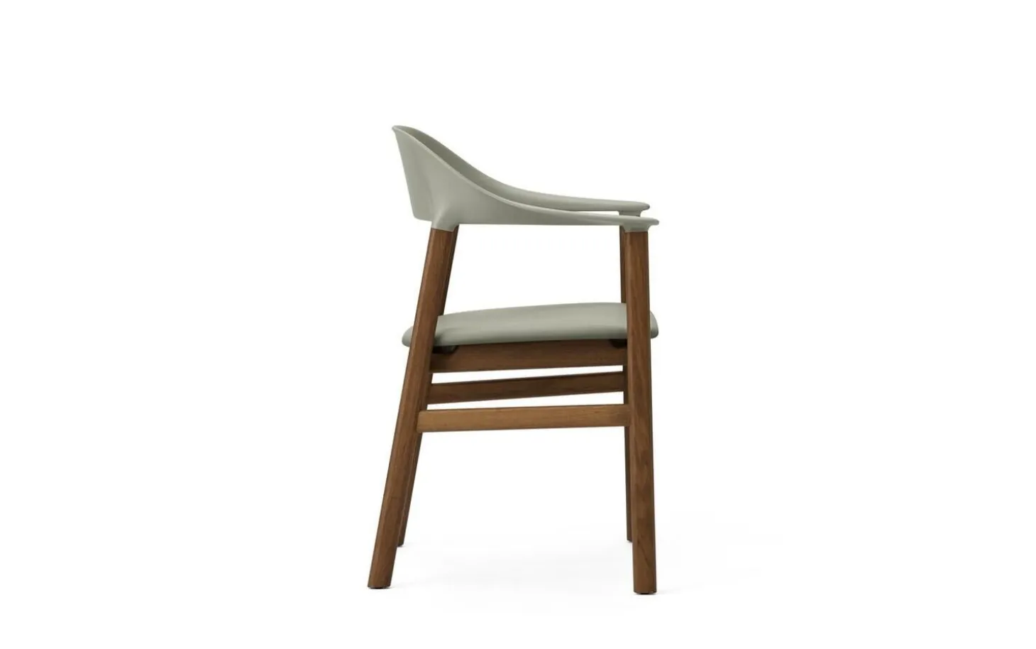 Normann Copenhagen - Herit Armchair Upholstery Smoked Oak