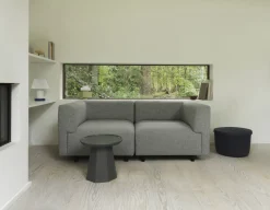 Normann Copenhagen - Hide Opbevarins Puf Large - Brun