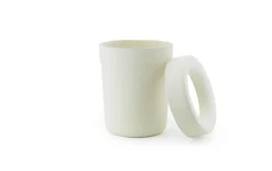 Normann Copenhagen - Hide Office Bin Off Cream