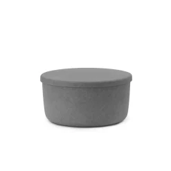 Normann Copenhagen - Hide Opbevarings Puf - Grey - Large