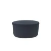 Normann Copenhagen - Hide Opbevarings Puf - Blå - Large