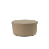 Normann Copenhagen - Hide Opbevarings Puf - Sand - Large