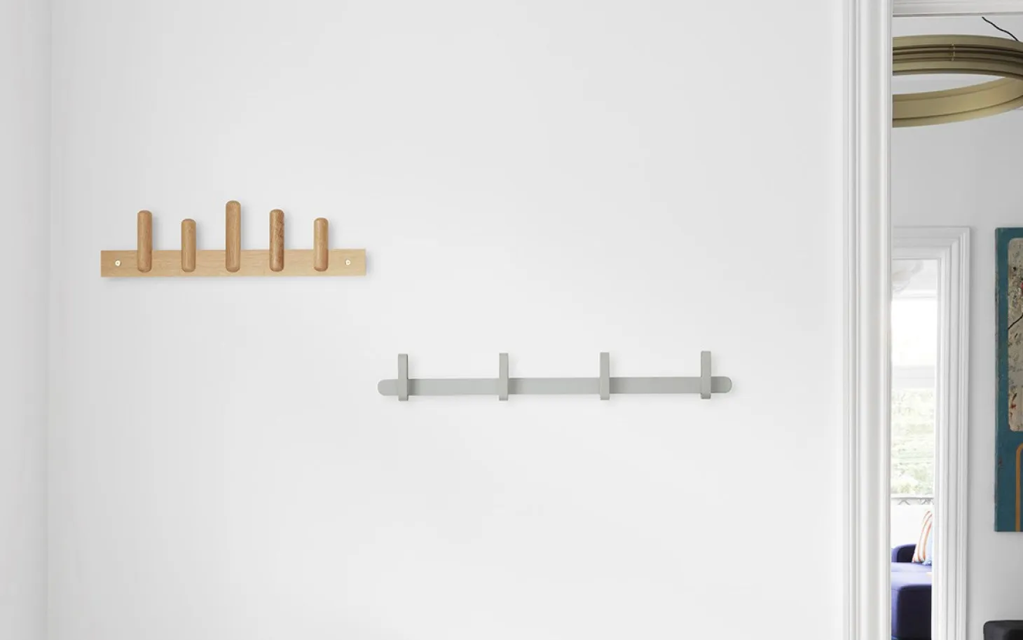 Normann Copenhagen - Hoop - Knagerække - Støvet grøn