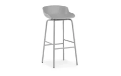Normann Copenhagen - Hyg Barstool 75 cm Steel