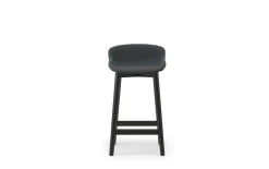 Normann Copenhagen - Hyg Barstool 65 cm Full Upholstery Black Oak