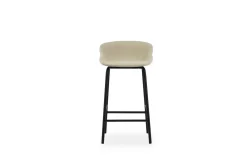 Normann Copenhagen - Hyg Barstool 65 cm Full Upholstery Black Steel