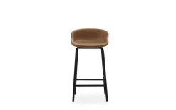 Normann Copenhagen - Hyg Barstool 65 cm Full Upholstery Black Steel