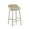 Normann Copenhagen - Hyg Barstool 65 cm Full Upholstery Sand Steel