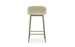 Normann Copenhagen - Hyg Barstool 65 cm Full Upholstery Sand Steel