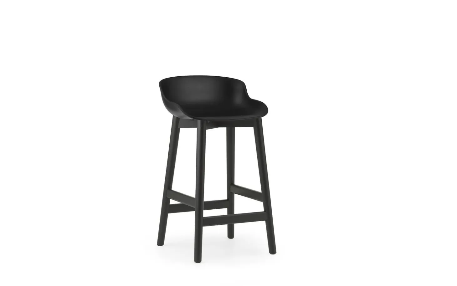 Normann Copenhagen - Hyg Barstool 65 cm Black Oak