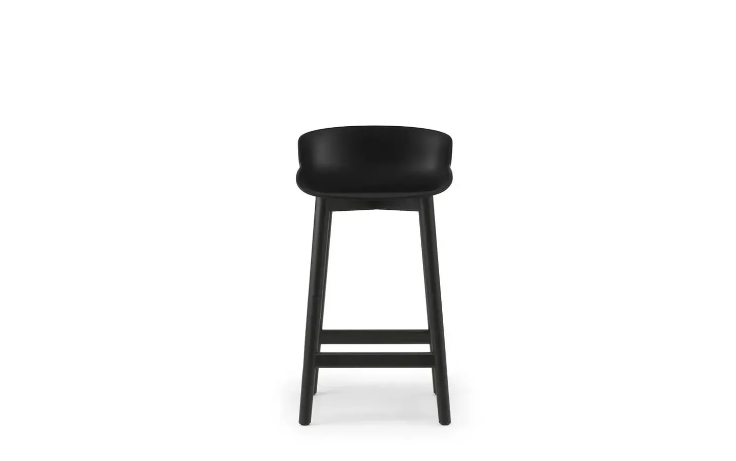Normann Copenhagen - Hyg Barstool 65 cm Black Oak