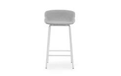 Normann Copenhagen - Hyg Barstool 65 cm Full Upholstery White Steel