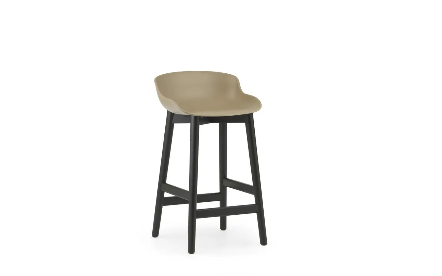 Normann Copenhagen - Hyg Barstool 65 cm Black Oak