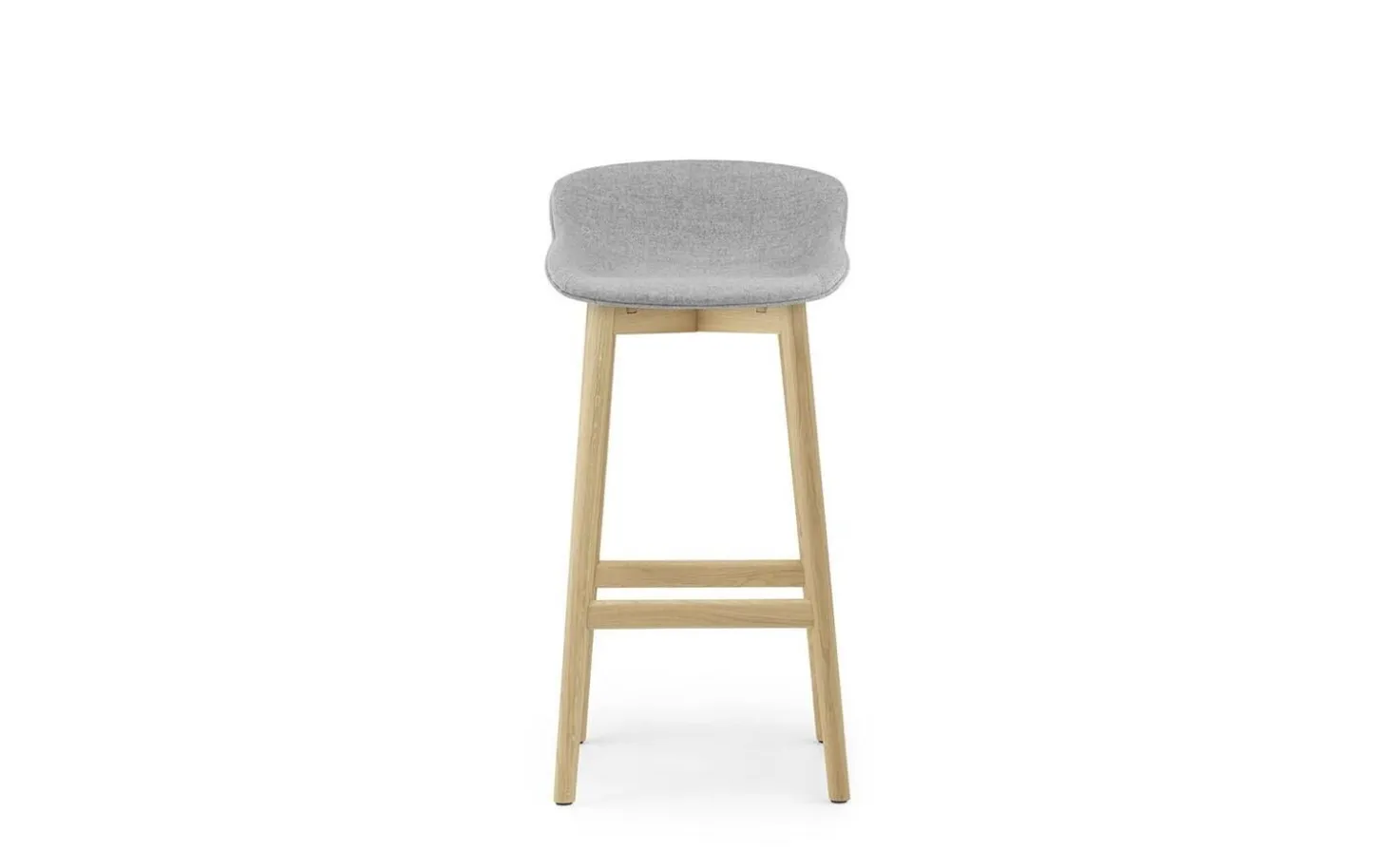Normann Copenhagen - Hyg Barstool 75 cm Full Upholstery Oak