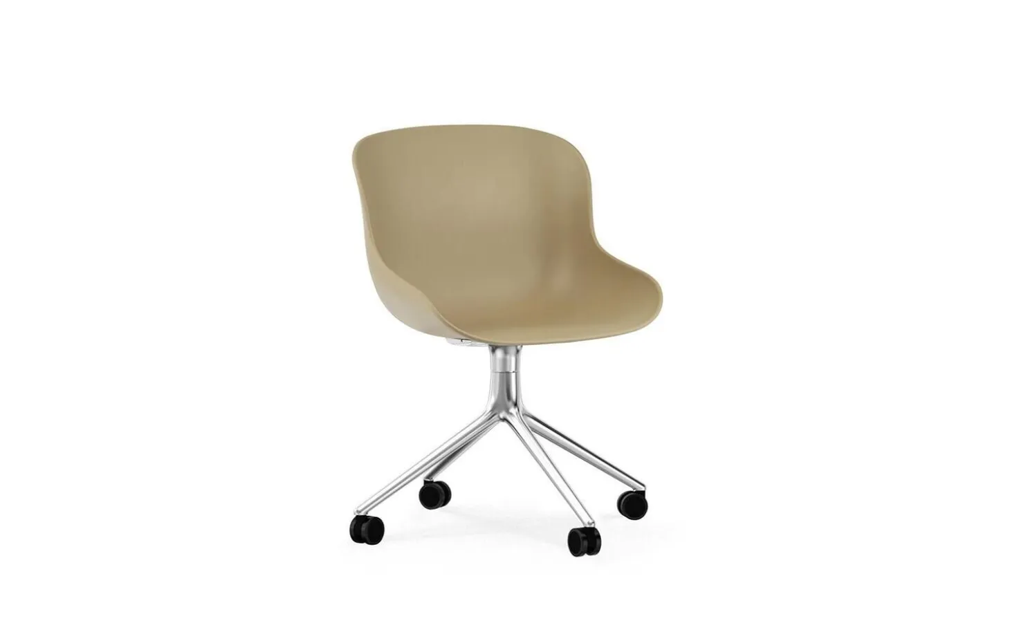Normann Copenhagen - Hyg Chair Swivel 4W Alu