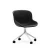 Normann Copenhagen - Hyg Chair Swivel 4W Full Upholstery Alu