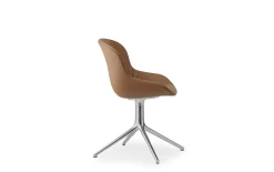 Normann Copenhagen - Hyg Comfort Chair Swivel 4L Full Upholstery Alu