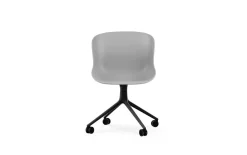 Normann Copenhagen - Hyg Chair Swivel 4W Black Alu