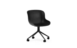 Normann Copenhagen - Hyg Chair Swivel 4W Black Alu
