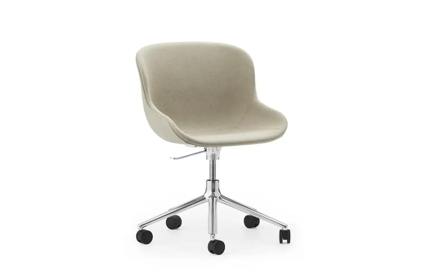 Normann Copenhagen - Hyg Chair Swivel 5W Gas Lift Full Upholstery Alu