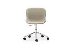 Normann Copenhagen - Hyg Chair Swivel 5W Gas Lift Full Upholstery Alu