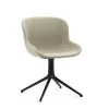 Normann Copenhagen - Hyg Chair Swivel 4L Full Upholstery Black Alu