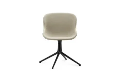 Normann Copenhagen - Hyg Chair Swivel 4L Full Upholstery Black Alu