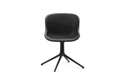 Normann Copenhagen - Hyg Chair Swivel 4L Full Upholstery Black Alu