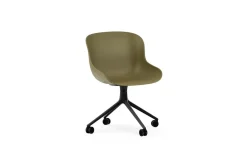 Normann Copenhagen - Hyg Chair Swivel 4W Black Alu