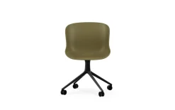 Normann Copenhagen - Hyg Chair Swivel 4W Black Alu